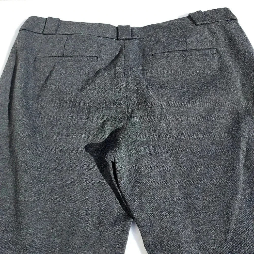 Anne Taylor Loft Marisa Size 4 Stretchable Fabric Business Dress Pants Grey - Picture 6 of 12